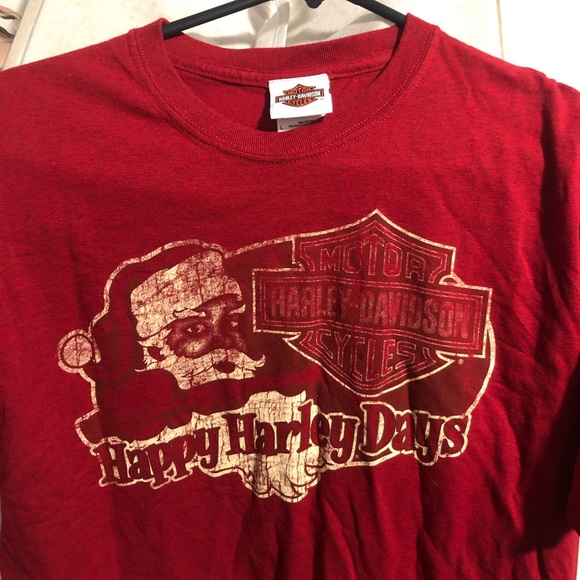 Happy holidays with this nice Santa Harley tee - Picture 1 of 2